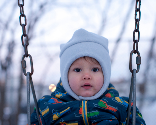 Baby fitted hats sales